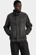 Blackmerle | AW25 - High neck jacket, 252-J01-299SG