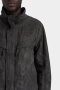 Blackmerle | AW25 - High neck jacket, 252-J01-299SG