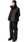 Quilted Puffer Vest, Black