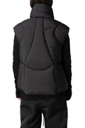 Quilted Puffer Vest, Black