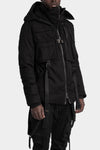 D.Hygen | AW25 - Hooded high neck down jacket, ST104-0125A