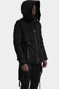 D.Hygen | AW25 - Hooded high neck down jacket, ST104-0125A