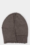 Patchwork knit beanie, Fango