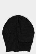 Patchwork knit beanie