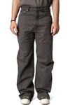 Geth coated canvas jeans, Gravel