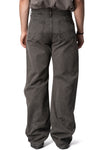 Geth coated canvas jeans, Gravel