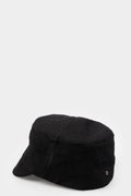 Wool blend field cap