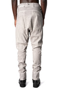 Structured cotton trousers, Alu