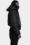 Rick Owens DRKSHDW | AW25 - Woven padded hooded bomber jacket DU02E7781 NCV 09