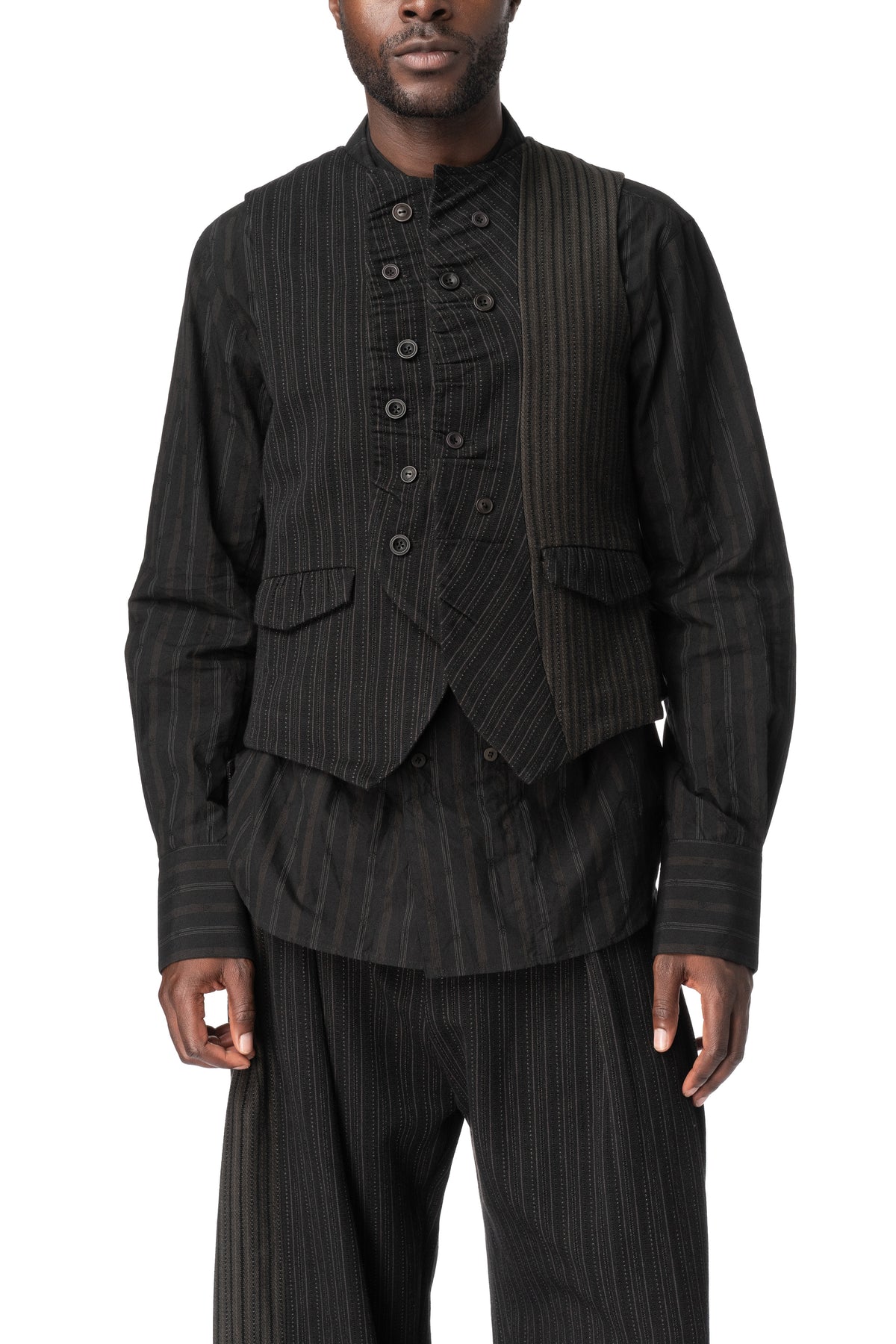 E Waistcoat, Stripe