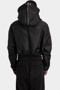 Rick Owens DRKSHDW | AW25 - Woven padded hooded bomber jacket DU02E7781 NCV 09