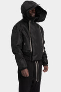 Rick Owens DRKSHDW | AW25 - Woven padded hooded bomber jacket DU02E7781 NCV 09