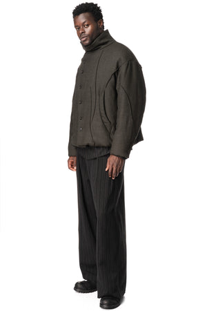 Puffer Jacket, Dark Green
