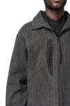 Reworked Coach Jacket, Grey