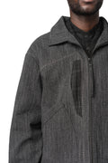 Reworked Coach Jacket, Grey