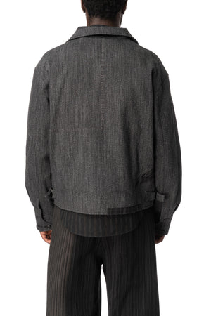 Reworked Coach Jacket, Grey