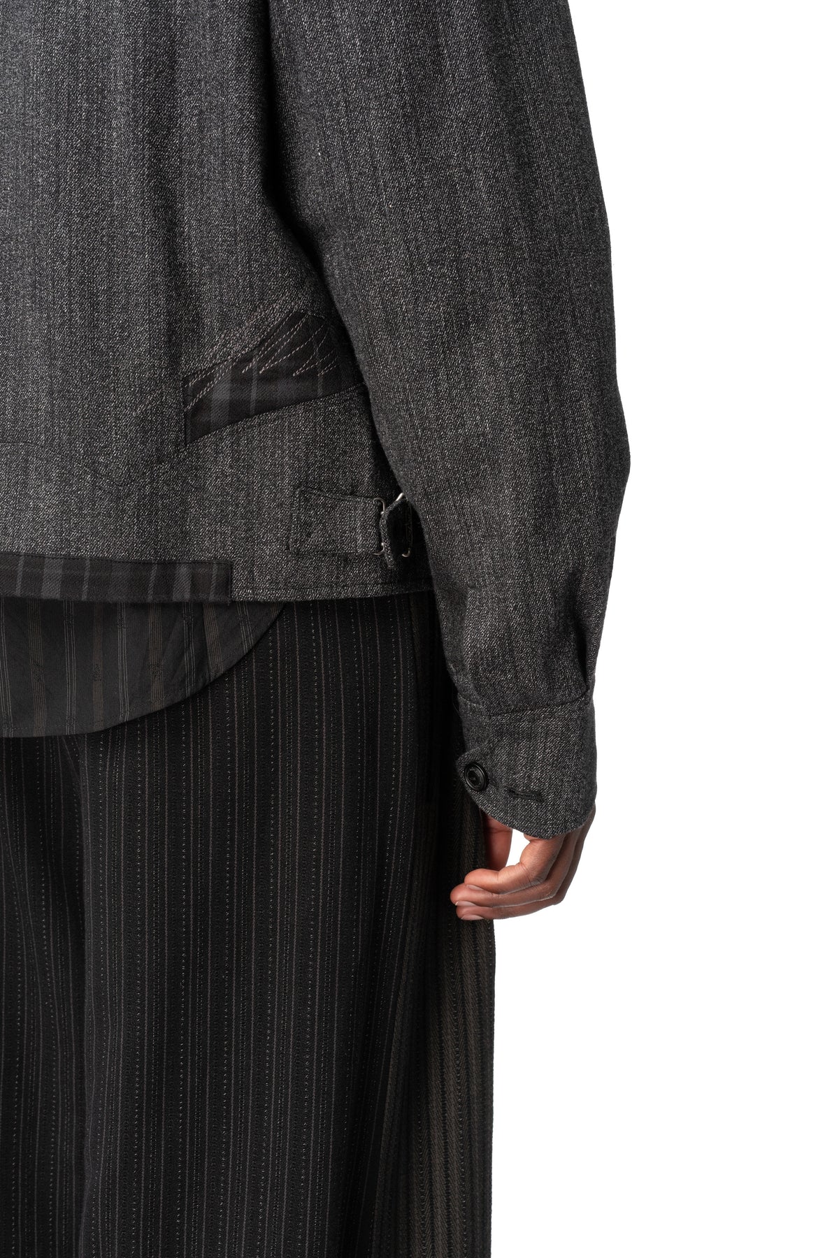 Reworked Coach Jacket, Grey