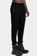 MD75 | AW25 - Relaxed wool knit pants, Black MD12127