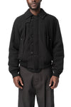Embellished Bomber Jacket, Black