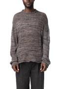 Tussah silk knit sweater