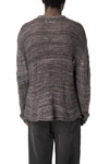 Tussah silk knit sweater
