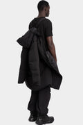 JG1 by Justin Gall | Long Hooded down parka, Black JG1_AW25-02