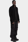 JG1 by Justin Gall | AW25 - Cotton knit zip up cardigan, JG1_AW25-17
