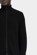 JG1 by Justin Gall | AW25 - Cotton knit zip up cardigan, JG1_AW25-17