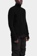 JG1 by Justin Gall | AW25 - Cotton knit zip up cardigan, JG1_AW25-17