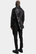 Guidi Cross body vest bag, Black Q30