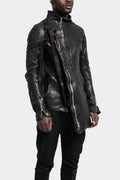 Guidi Cross body vest bag, Black Q30
