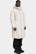 JG1 by Justin Gall | Long Hooded down parka, Bone JG1_AW25-02