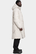 JG1 by Justin Gall | Long Hooded down parka, Bone JG1_AW25-02
