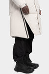 JG1 by Justin Gall | Long Hooded down parka, Bone JG1_AW25-02