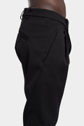 Pleated wool pants