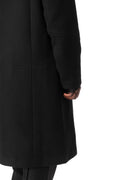 Oversized wool coat, Black