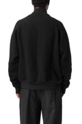 Wool bomber jacket, Black
