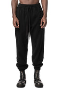 Cashmere jogging pants, Black