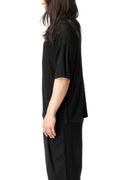 Midd mock collar merino wool t-shirt