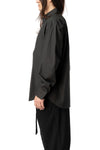 Noctra layered cotton poplin shirt