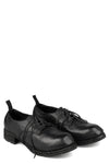 Laced derby shoes | PLM01B / Black stitching
