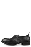 Laced derby shoes | PLM01B / Black stitching