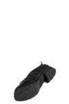 Laced derby shoes | PLM01B / Black stitching
