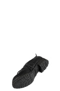 Laced derby shoes | PLM01B / Black stitching