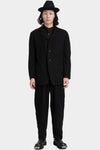 Y’s Yohji Yamamoto | AW25 - Four button fulling wool jacket ML-J90-143