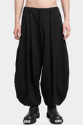 Woven wool pants