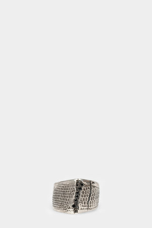 Enri Mars | Black diamonds ring