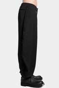 Woven wool pants
