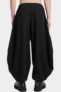 Woven wool pants