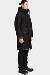 69 by Isaac Sellam | AW25 - High neck zip up padded coat, BIG PARKA ARMURE